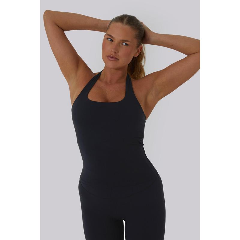 Everyday Halter Top - Classic Black 4