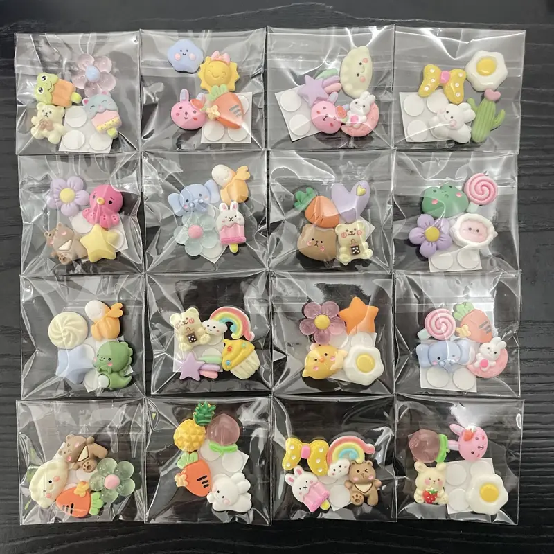 (Giveaway) 3D sticker DIY mobile phone sticker thermos cup cup sticker Plastic cup sticker 3D doll resin fastening 0