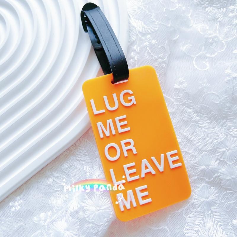 Fun Luggage Tag| Travel Address Tag | Milky Panda 4