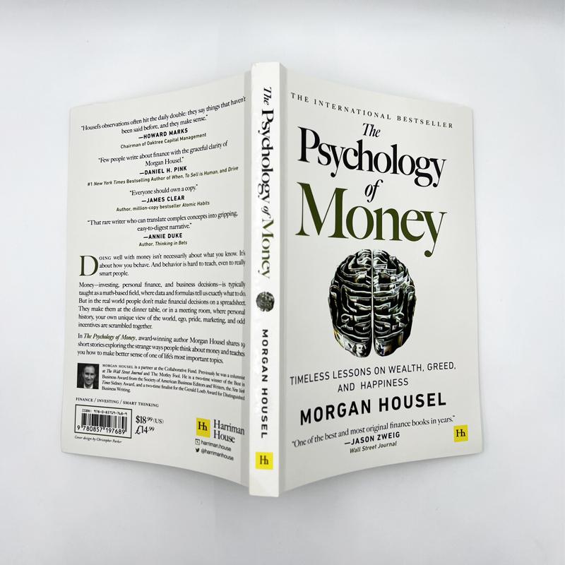 The Psychology of Money— Timeless Lessons on Wealth, Greed, Happiness Finance Books for Adult 3