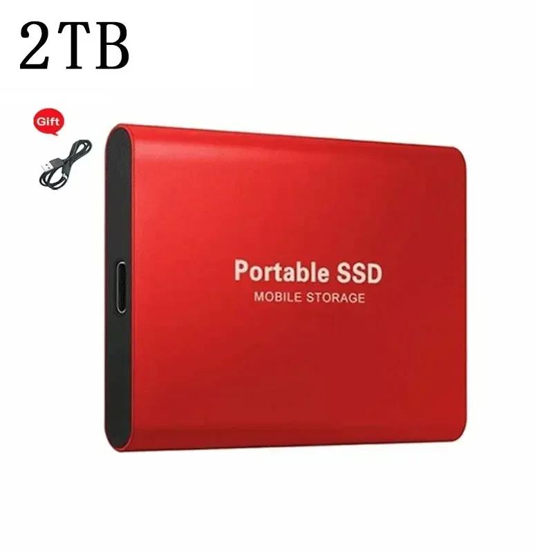 Portable SSD External Moblie Hard Drive High Speed 16TB 8TB Hard Disk for Desktop Mobile Laptop Comp 1