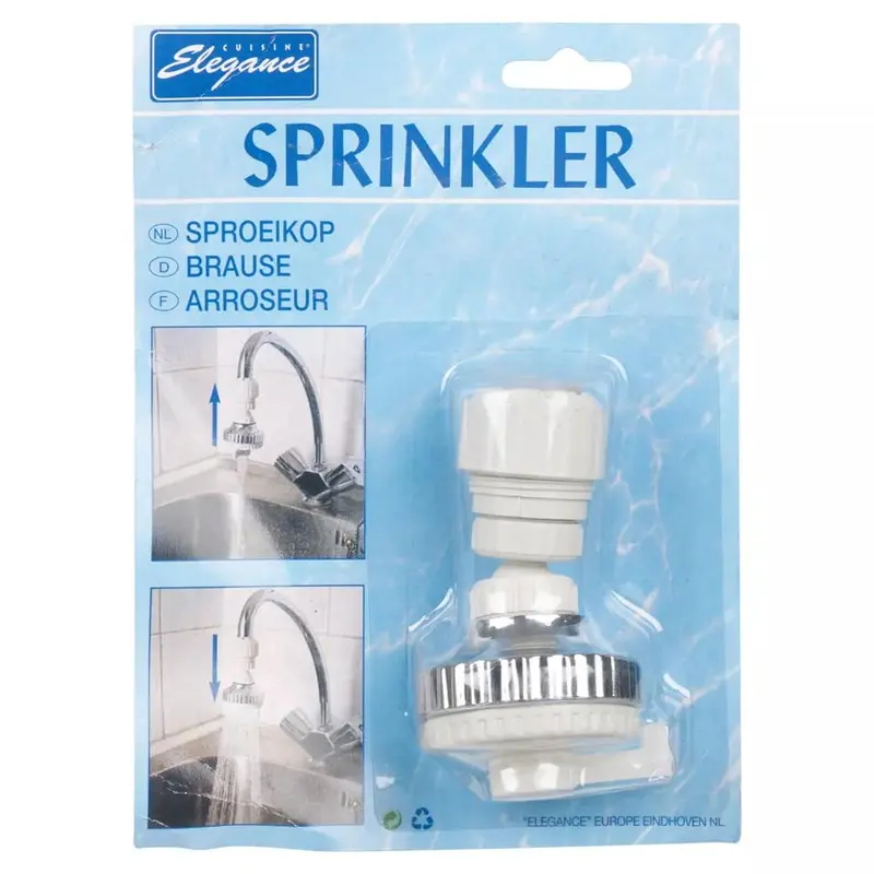 2-in-1 Eco Water-Saving Swivel Kitchen Faucet Aerator 4
