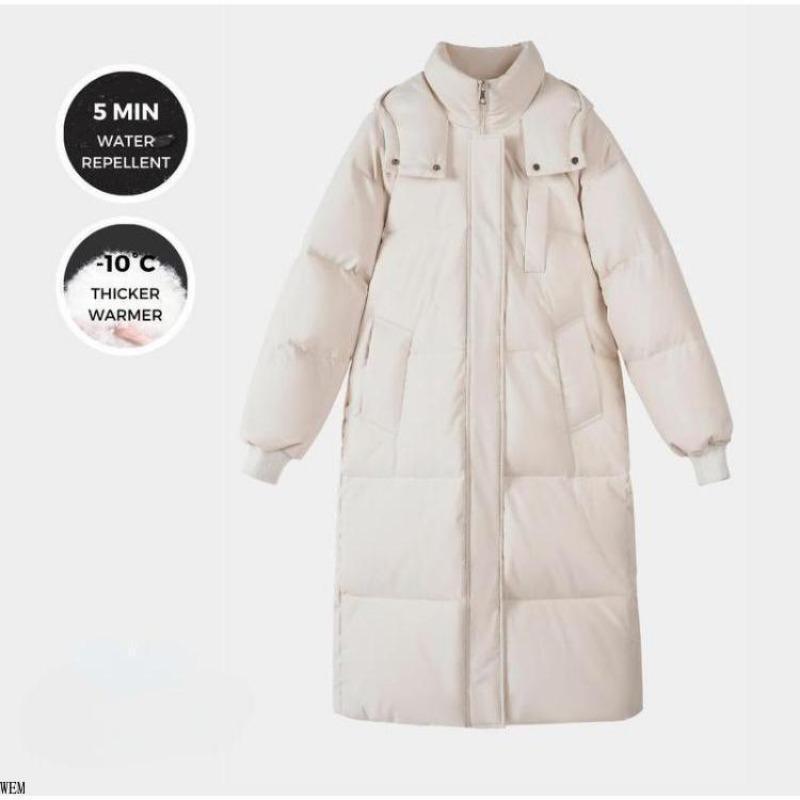 2024 New Classic Leisure Sports Hooded Long Puffer  Jacket Best Seller 3