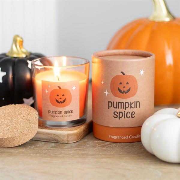 Peekaboo Pumpkin Spice Candle 4