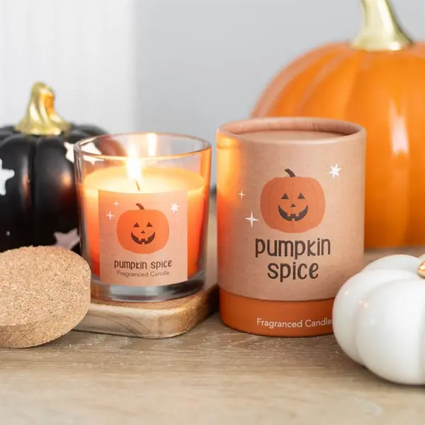 Peekaboo Pumpkin Spice Candle 4