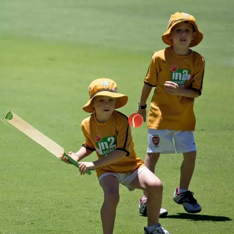 Cricket Set For Kids Bat Ball Bails Stumps Set Size 5 Kids Cricket & Carry Bag 1