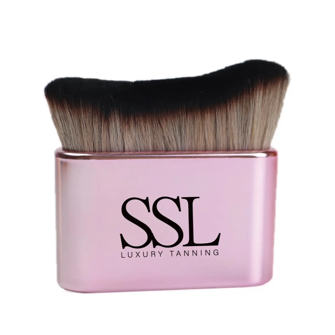 SSL kabuki tanning brush - fake tanner self body/face- Eco, Vegan Flawless Blend