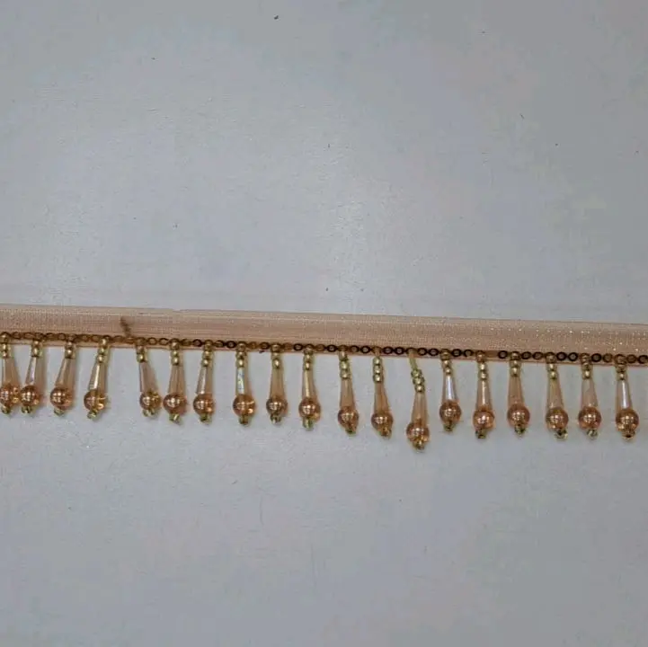 Pearl Beaded Lace 1 Meter - Perfect for Dresses and Home Decor 2