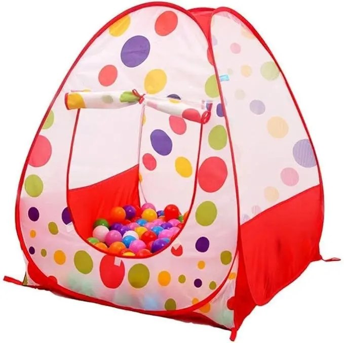 Pop UP Children Kids Baby Play Tent Play House Spotty Indoor Outdoor Tale Tent 0