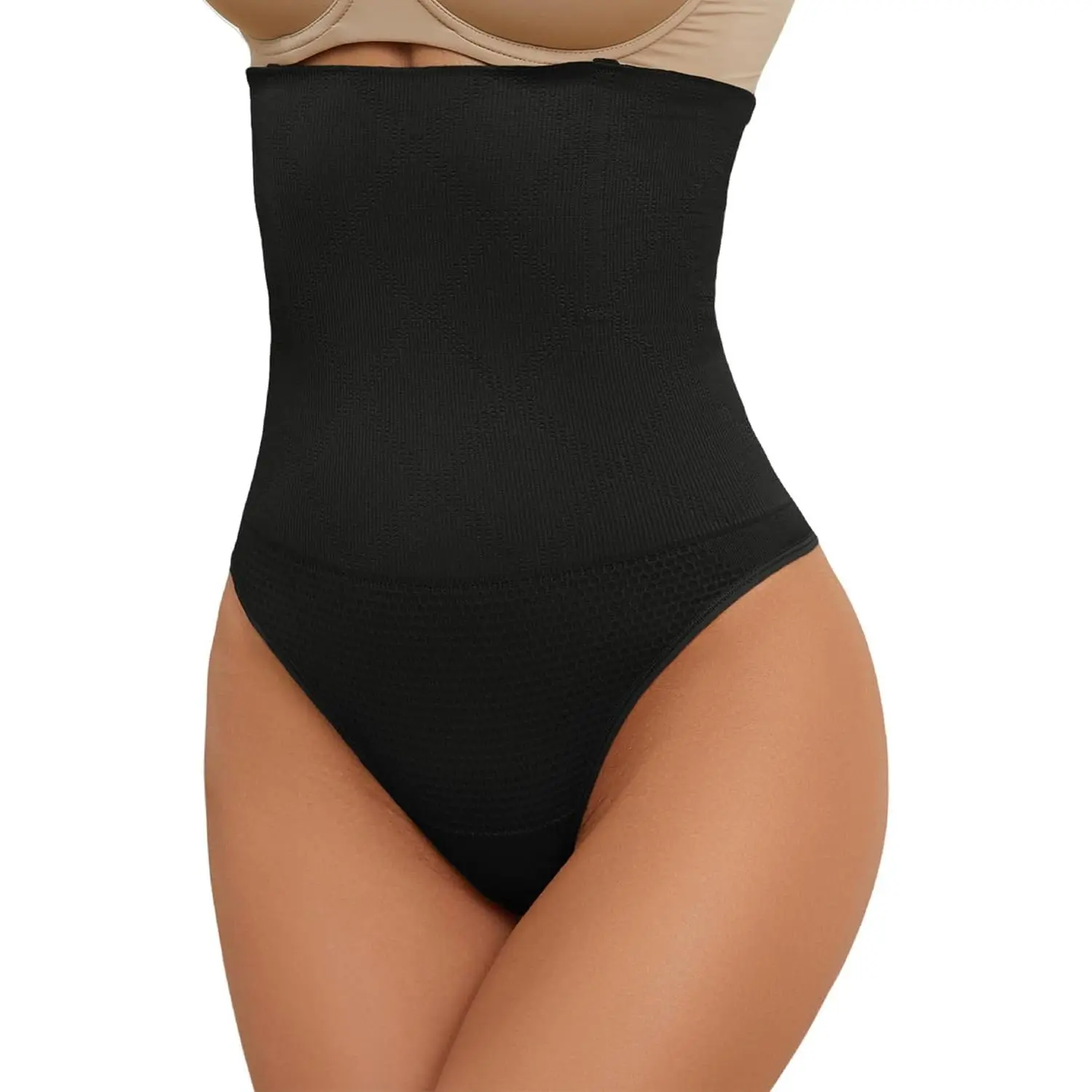 Women Tummy Control Thong Shapewear High Waist Tummy Control Knickers Body Shaper Butt Lifter Pants Shaping Underwear