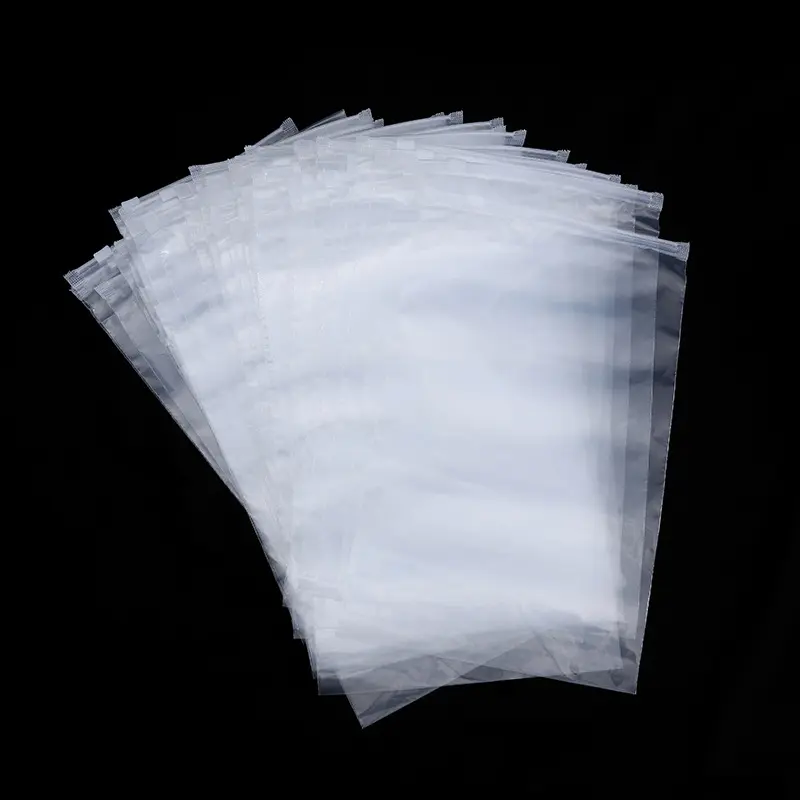 1 PCS Zip Lock Plastic Bags Transparent Bag Reclosable Vacuum Storage Bag Clear Bags