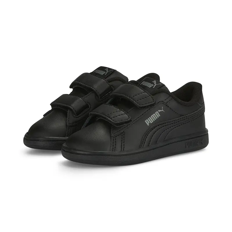 PUMA Baby Toddler Unisex Smash 3.0 Leather V Sneakers Trainers 2