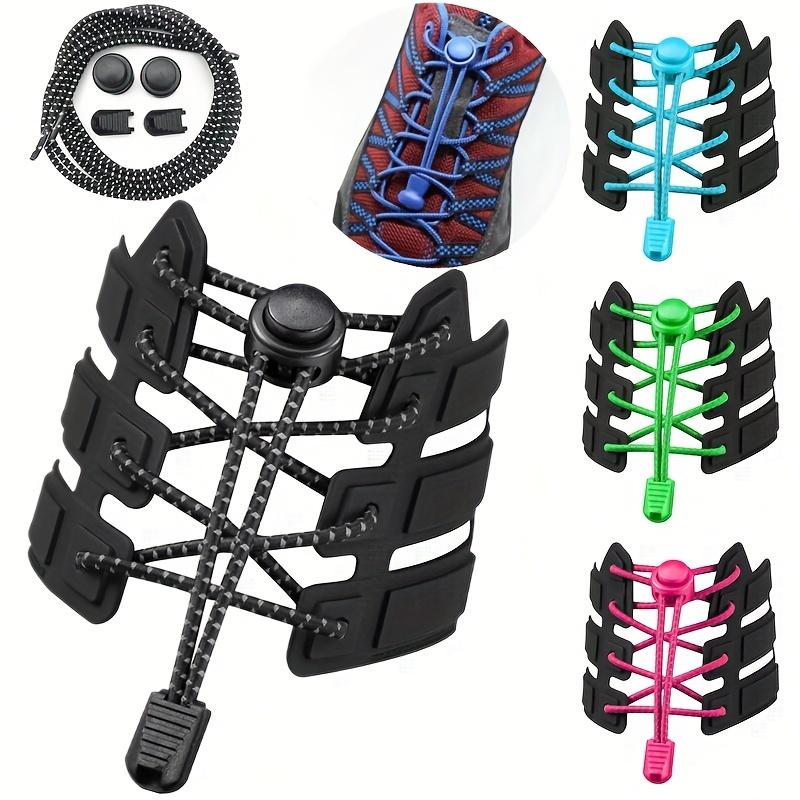 Product Introduction of Easy-Tie No-Lace Shoelaces - 1 Pair, Elastic & Durable for Sneakers and Boots, Casual Style 0