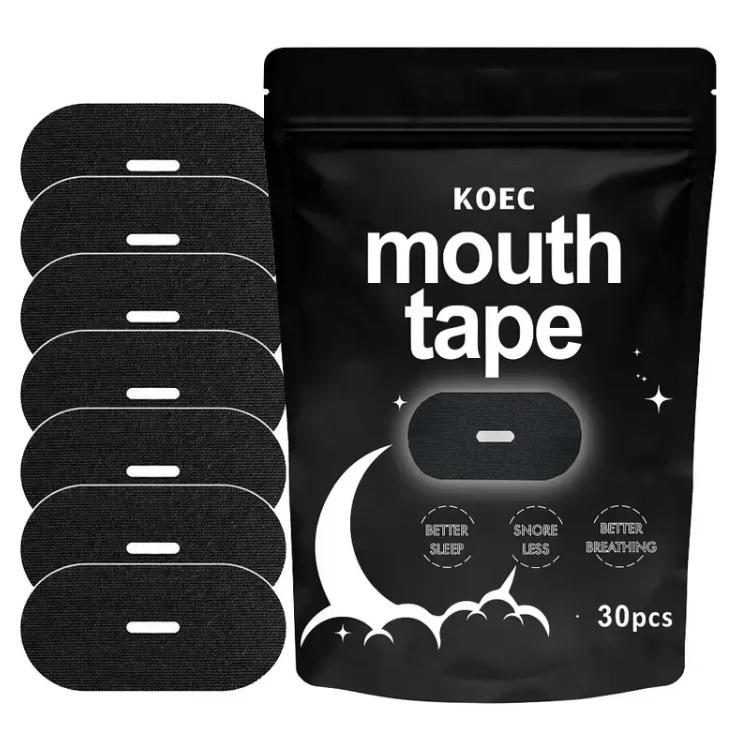 (30 Strips) Breathable Mouth Tape for Rest & Recovery 0