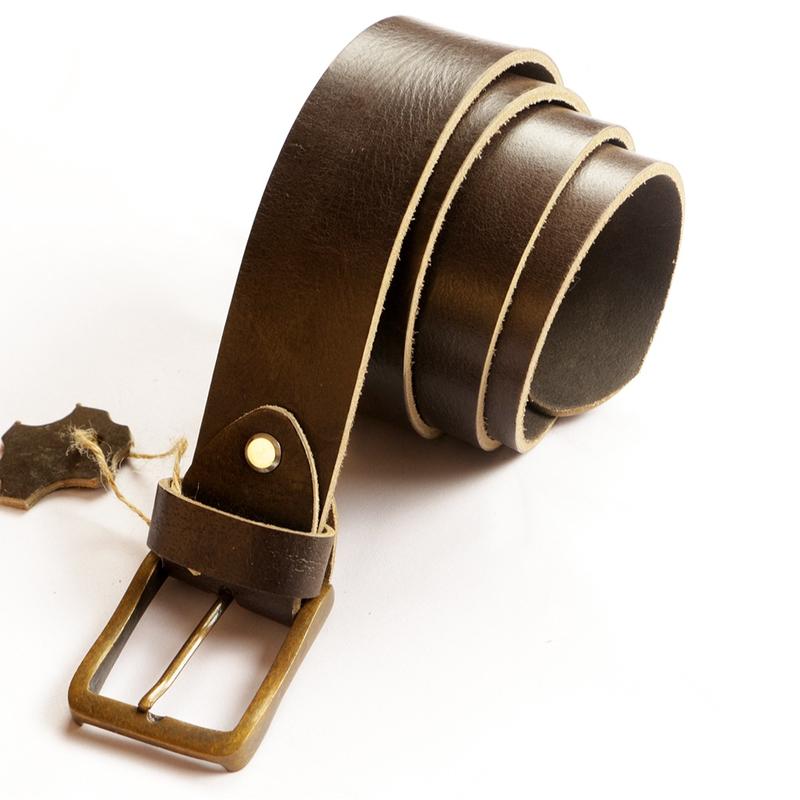 AIRA Mens Genuine Leather Belt Decent Look Dress Brown Coffee Bordo Full Grain 40 MM One Piece Leather Trouser Brass Buckle Size Medium XL XXL L 32 34 36 38 40 42 44 46 48 50 52 54 designer 8