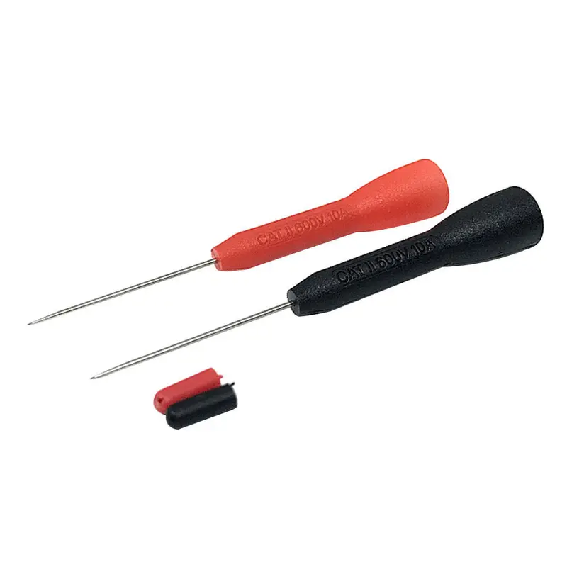 Universal Multimeter Test Lead Extention Back Probes Sharp Needle Micro Pin 6