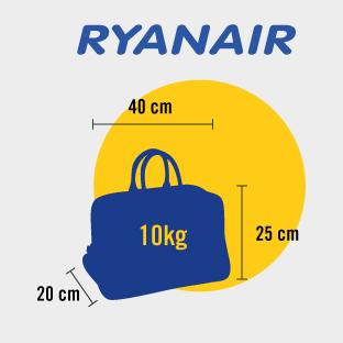 Ryanair Wizz Air Underseat Cabin Bag 40x25x20cm | Airline Approved Hand Luggage | Free Carry-On Travel Bag | Budget Airline Cabin Holdall | No Baggage Fees | Lightweight Water-Resistant Weekend Bag | Fits Under Seat | Flight Approved Travel Essential 8