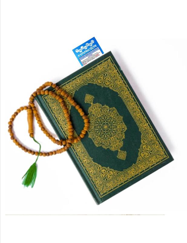 2x Qur’an Islamic Tajweed Laminated Bookmarker: Beginner & Advance - Approved by Scholars 2