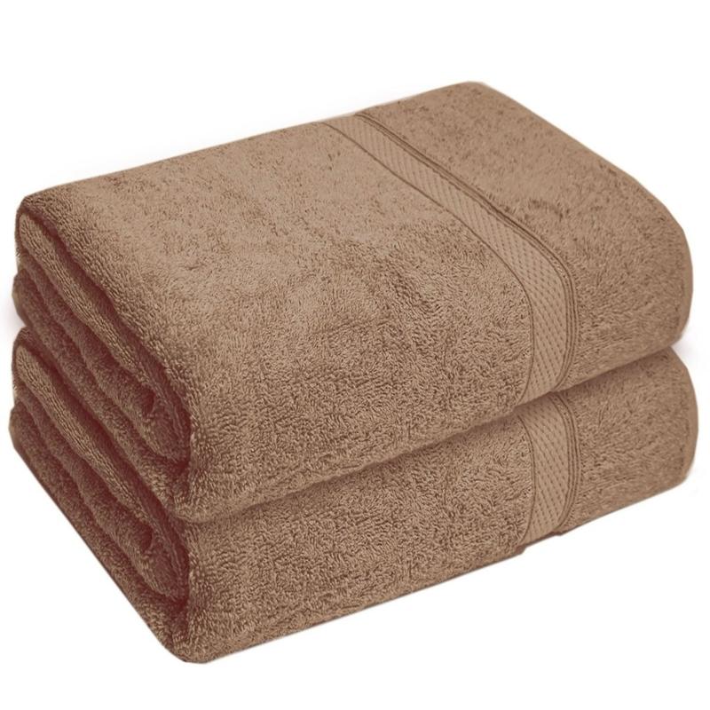 500GSM - 100% Cotton - Large Bath Sheets - 90x150cm Jumbo Size for Supreme Softness and Absorbency - Reusable Absorbent Bathroom Shower Gift Hotels Spas towels Smooth Bath Towel quality soft machine washable wear-resistant bundle disposable face thick dai 4