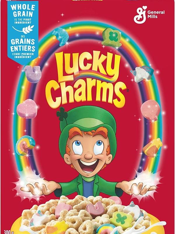 Lucky Charms American Cereal with Marshmallows 300g - Pack of 1 (10.5oz) 0