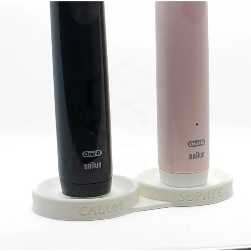 Personalised Oral-B Electric Toothbrush Holder: Modern Holder with Drip Tray & Stable Base 1