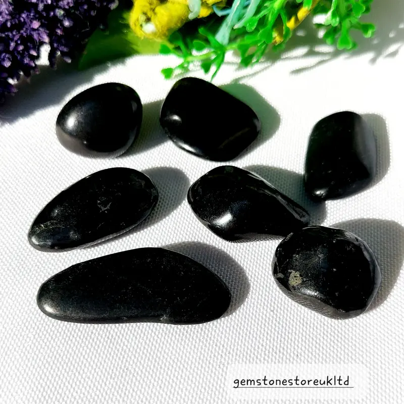 Natural Shungite Crystal - Protective Energy Stone 25-30mm, Shungite Healing Crystals, Purifying, Grounding Energy Stone. 8