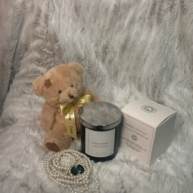 Vanilla Scented Candle, Sweet Candle, Home Decor, Home Fragrance, Aroma, Glass Candle, Soy Wax, Vegan Candle, Long Burn, Non Toxic, Wax Melts, Gift Candle 4