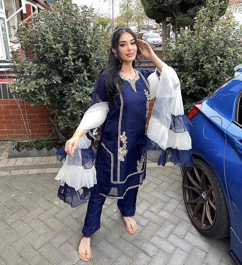 Product Introduction of AIMAN 3pc luxury pret suit dress 2
