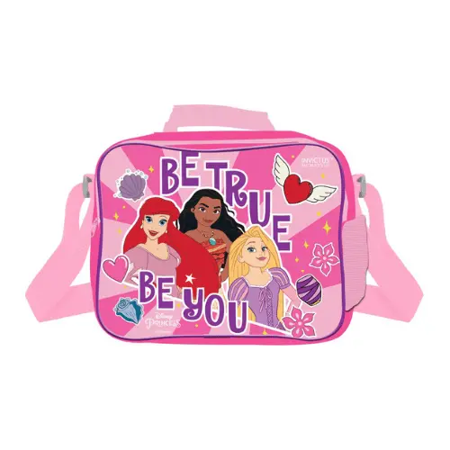 Disney Princess Kids Girls Insulated Lunch Pack Box Bag for School and Picnics 0