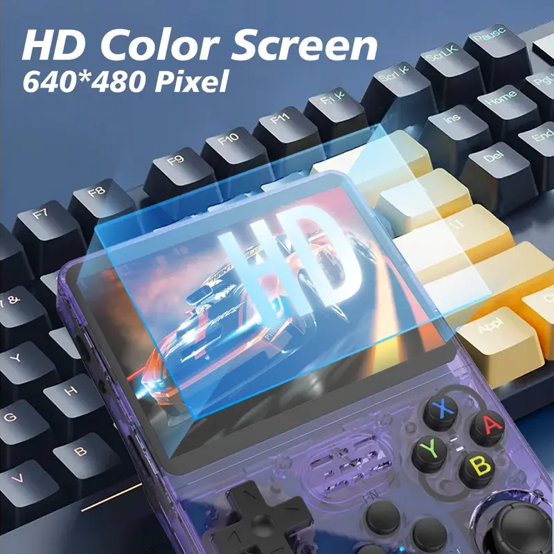 128GB Retro Game Console - R36S, 3.5" IPS Screen, 20,000+ Games, Linux, Portable Gaming System 6