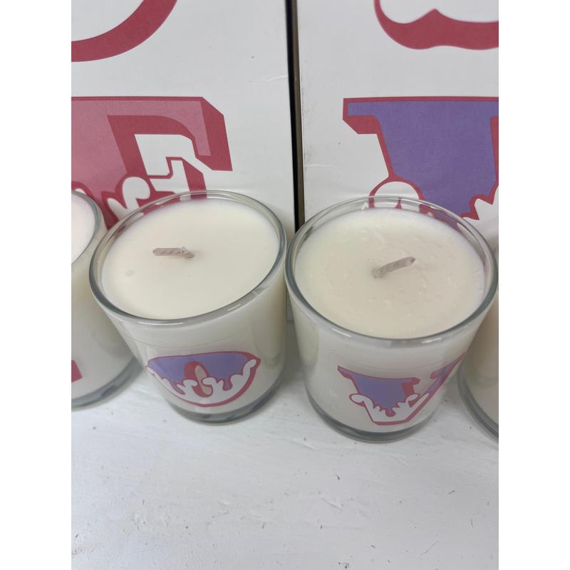 Moonpig LOVE set of 4 pure Soy scented candles Decor Gift Cozy Fragrance 6