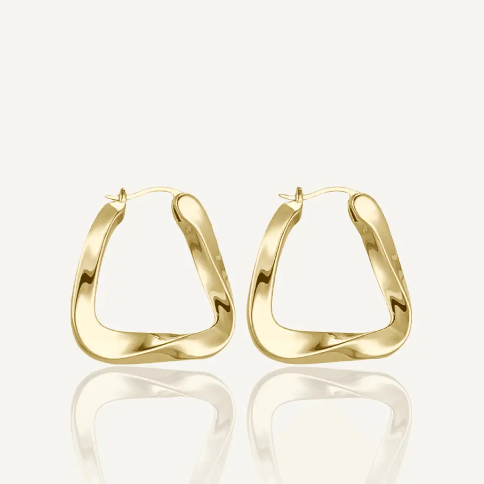 Felix hoop earrings / Gold