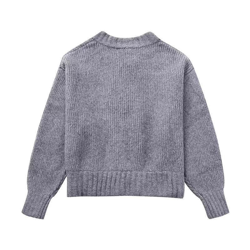 Sweater Cardigan for Women jacket tricots Coat Knit Outerwears Autumn Winter 2024 Woman Fashion Knitwears CardiganFashion 4