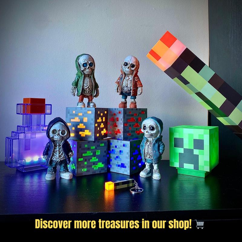 Multicolour Miner Potion LED Color Changing Light Rechargeable Battery Operated LED Room Decor 9