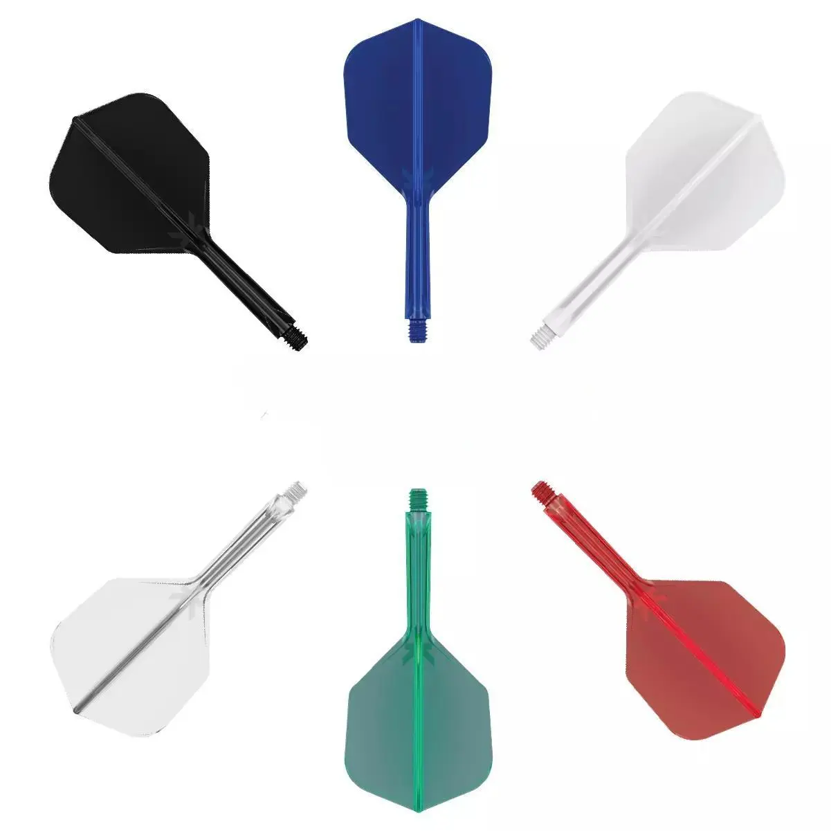 K Flex Integrated Dart Stems and Flights Set No 6