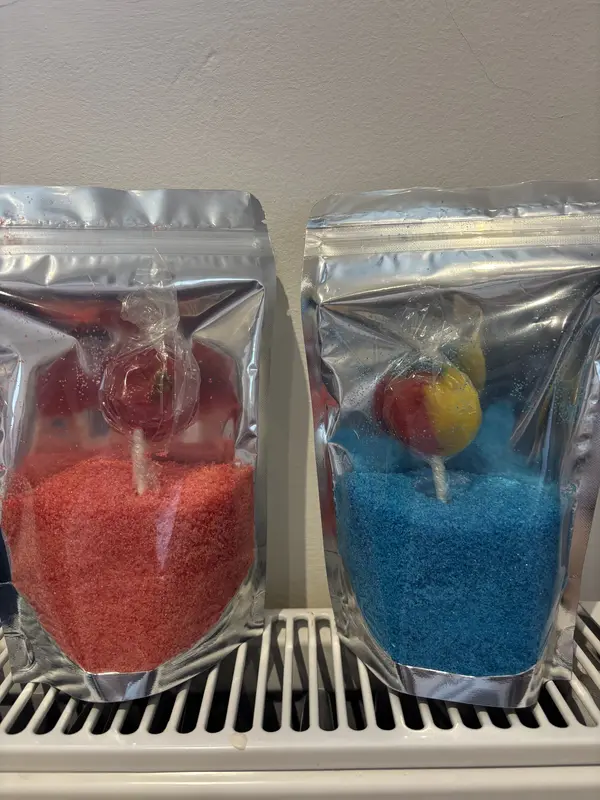Sweet treats and more by Caz - Mega lolly and sherbet bag 0