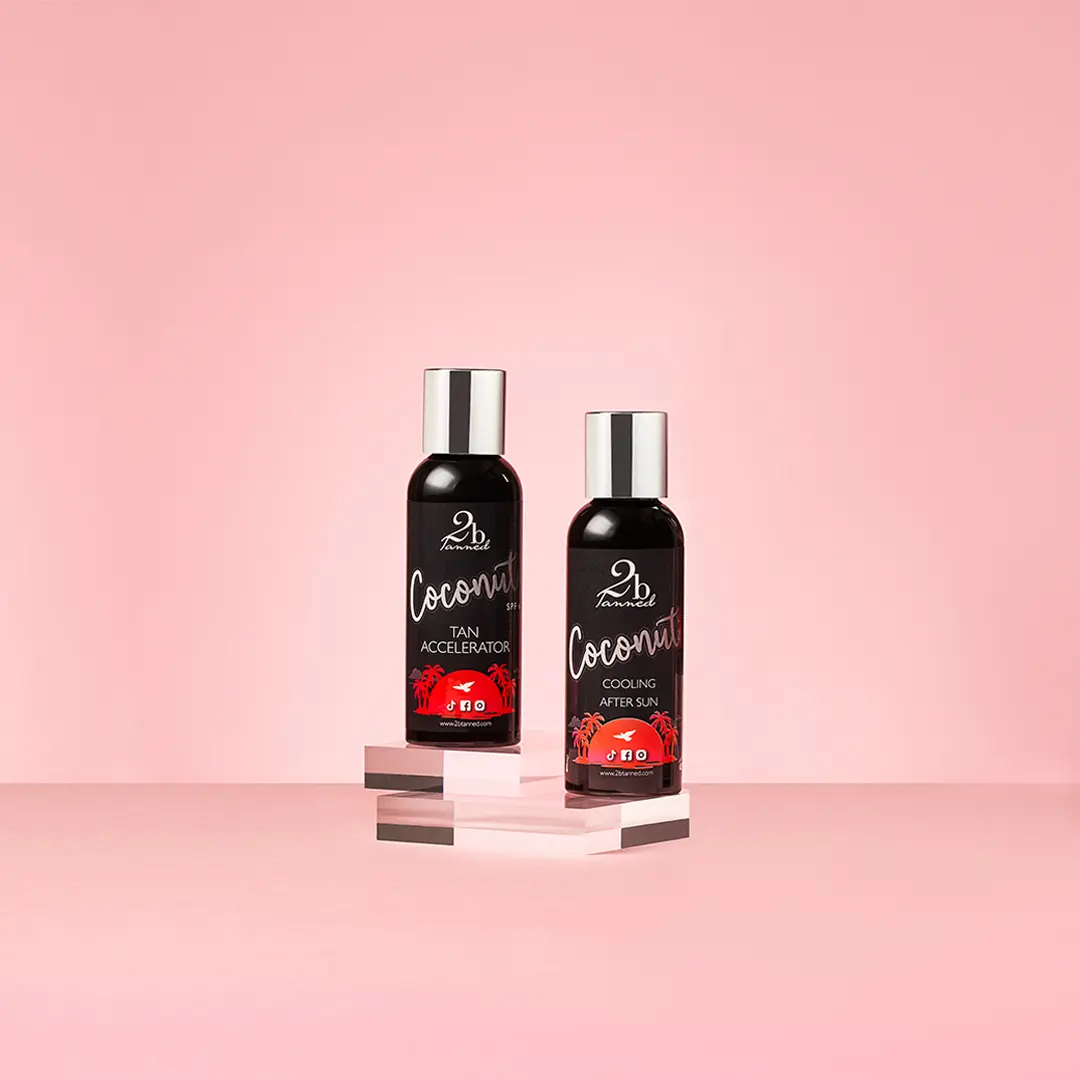 2bTanned Coconut Paradise Mini Travel Bundle