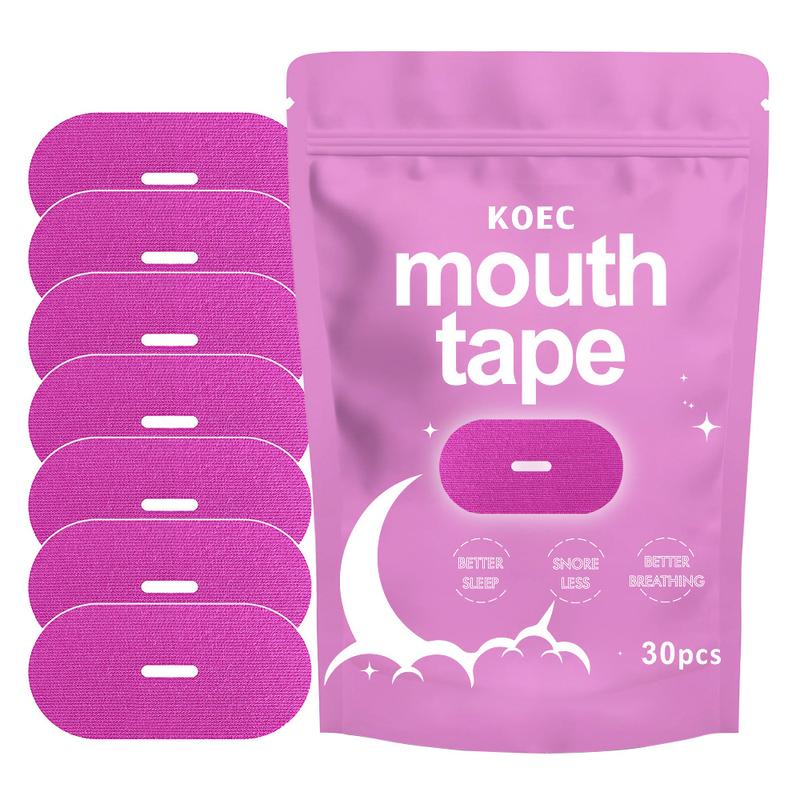 (30 Strips) Breathable Mouth Tape for Rest & Recovery. 8