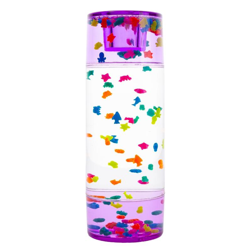 Liquid Sensory Aqua Fish Timer for Autism, Sensory Needs, ADHD, Stress Relief, Anxiety. Autism Toy and Special Needs Sensory Fidget. 0