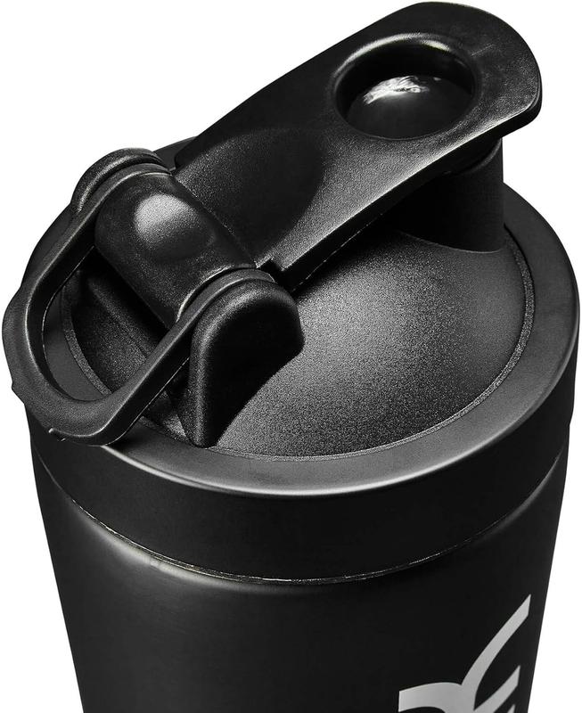 Iconic Shaker Bottle, With Wire Mixing Ball, Clear, 750 ml 2
