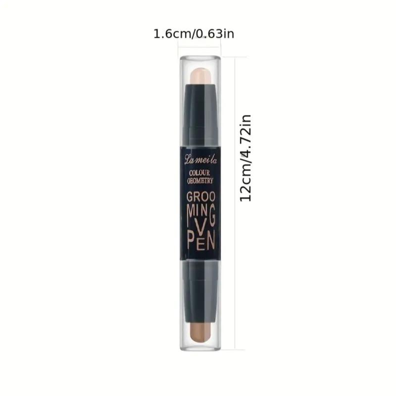 Bronzer Concealer Stick , Conturing Highlighting Pen , Facial Shadow & Bronzer Makeup Stick Creamy Color Coffee Correcting Cosmetic 01 Natural + Light Coffe 1