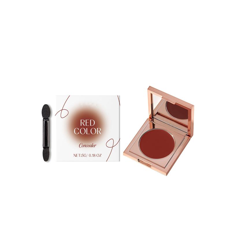 Product Introduction of Colored Clay CC Undereye Corrector, Colored Clay Under Eye Corrector, Color Corrector for Dark Circles, Seamless Conceal Hydrating Under Eye Corrector Concealer with Brush 11