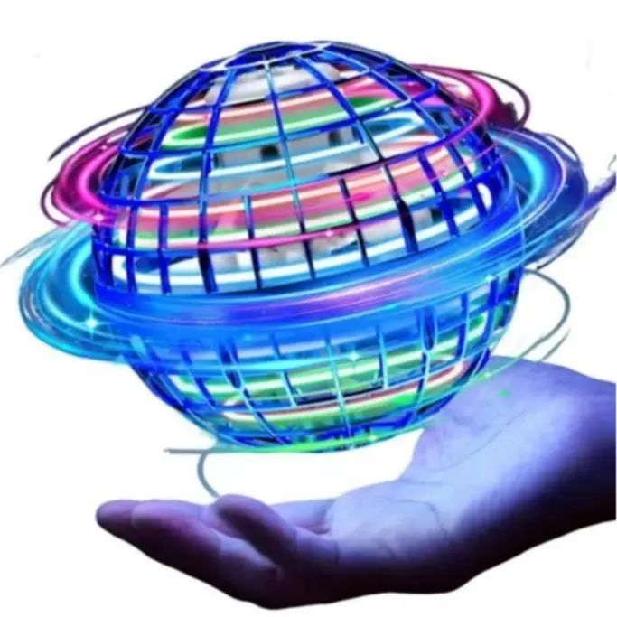 Flying Ball Toys Ball Magic ControllerMini Drone Flying toys with built-inLED lights Rotator 360° rotation UFOSafety Suitable for Kids Adults MagicFlying Toys Outdoor indoor (random color)