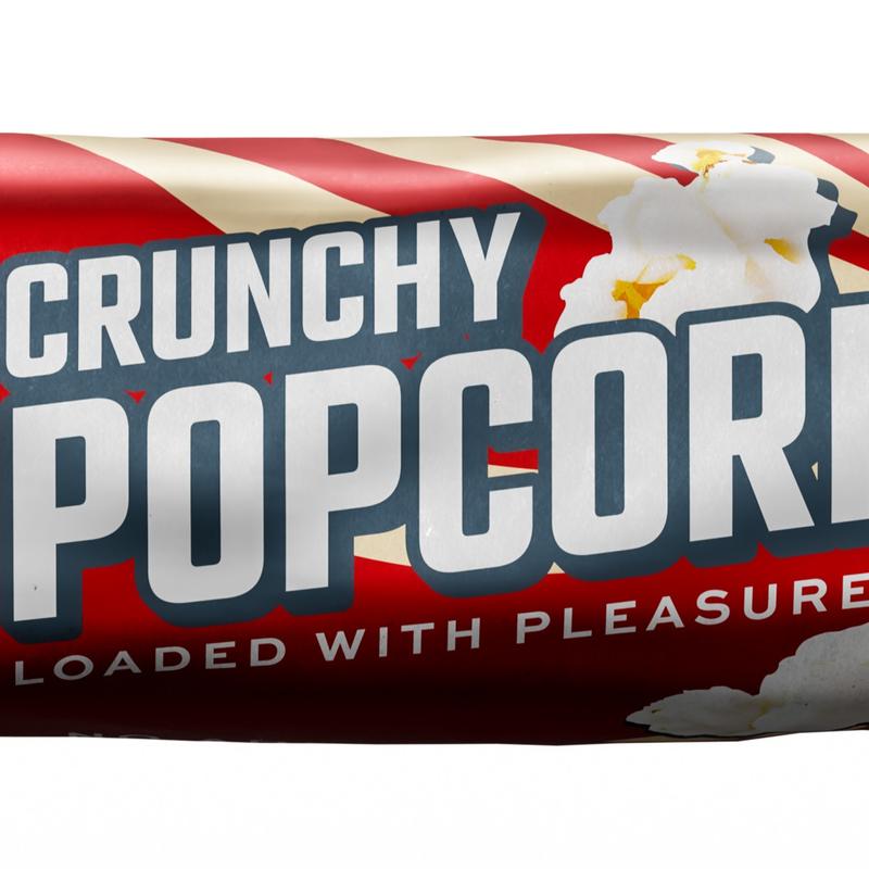 ProPud Crunchy Popcorn High Protein Bar 18g Protein (12x55g), Topped With Crispy, Roasted Corn And Covered With Milk Chocolate, No Added Sugar, Perfect Pre and Post Workout Nutrition 7
