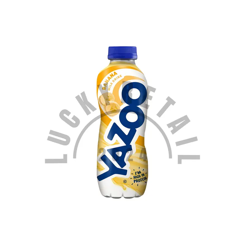 Yazoo Milkshake Drink - 10 x 400ml Pack | High Protein & Calcium Milk Beverage | Flavours: Vanilla, Chocolate, Banana & Strawberry 5