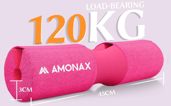 Product Introduction of Glute Training Set Pink (Barbell Pad, Fabric Resistance Band, Ankle Straps) 24