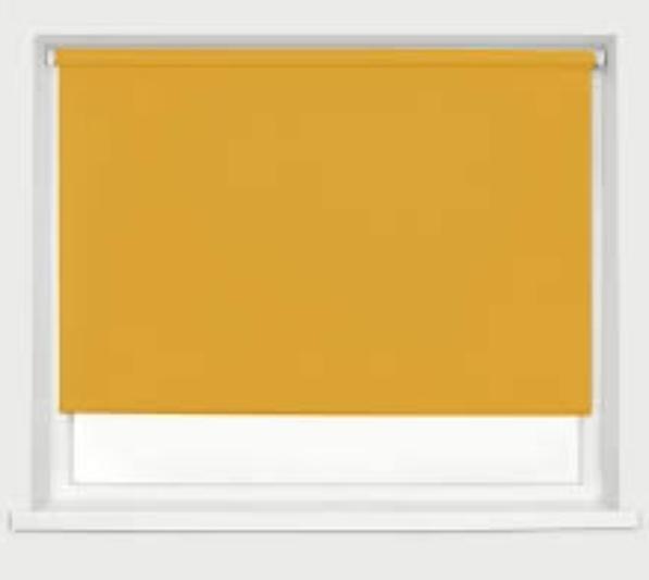 FERRY HOMEWARE Roller Blinds Thermal Blackout Roller Blind, Easy Fit Child Safe Trimmable UV Protection Home Office Window Blinds, Black Blind (150cm Wide X 165cm Drop) 7