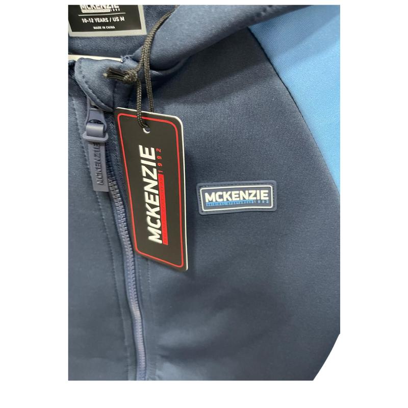 Kids Mckenzie Blue Hooded tracksuit (4 piece set) 3