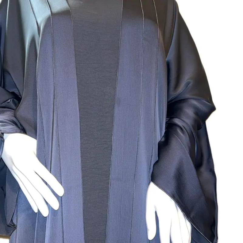 HINAYA Blue Abaya set 4 pieces Abaya Dubai tiktok shop uk 3