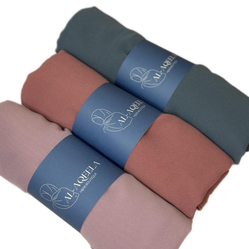Premium chiffon hijabs 2